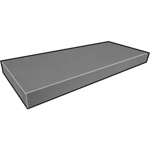 FIBERGRATE 879520 Stair Tread Coverd 2 1/8x12 1/4 Inch 12 Feet | AD6UXK 4ATZ5