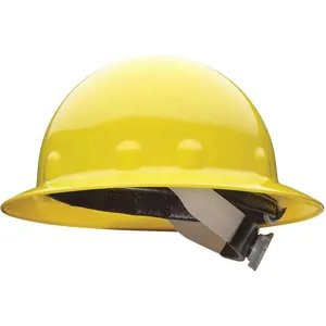 FIBRE-METAL BY HONEYWELL E1SW02A000 Hard Hat Full Brim E/g/c Swing Strap Yellow | AB7KRR 23V803