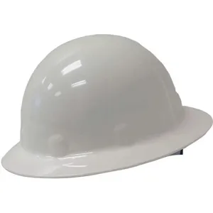 FIBRE-METAL BY HONEYWELL E1SW01A000 Hard Hat Full Brim E/g/c Swing Strap White | AB7KRQ 23V802