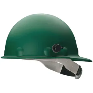 FIBRE-METAL BY HONEYWELL P2AQRW74A000 Hard Hat Front Brim G/c Ratchet Green | AB7KUQ 23V848