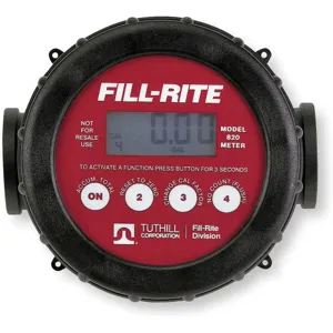 FILLRITE 820 Meter Digital Flow 1 Inch Fnpt | AD9GBF 4RP95