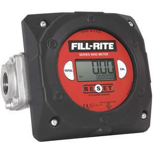 FILLRITE 900CD Digital Flow Meter, 50 PSI, NPT Threads, 6 - 40 GPM | AC4RXQ 30J078