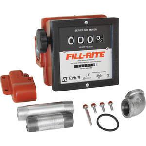 FILLRITE 901CMK4200 Flüssigkeitsmechanischer Durchflussmesser, 1 Zoll FNPT-Anschluss | AH9KCP 3MMP5