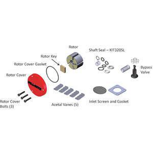 FILLRITE KIT320RK Pump Repair Kit | AG9DVH 19NK56