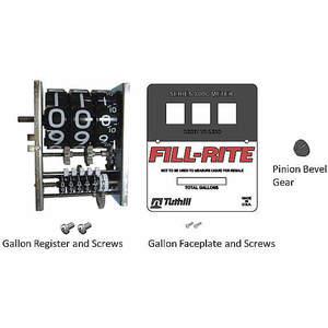 FILLRITE KIT800GR Register- und Frontplatten-Kit | AG9DWV 19NK90