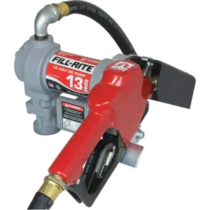 FILLRITE SD1202G Fuel Transfer Pump 1/4 Hp 12vdc 13 Gpm | AC9WMZ 3KZH7