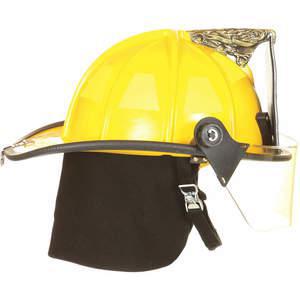 FIRE-DEX 1910H252 Fire Helmet Yellow Traditional | AE8AEW 6CCD8