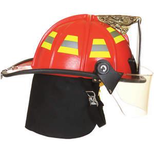 FIRE-DEX 1910H951 Fire Helmet Traditional White | AA6ATY 13P356