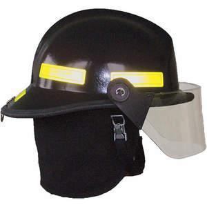 FIRE-DEX 911H714 Fire Helmet Black Modern | AE8AEU 6CCD6
