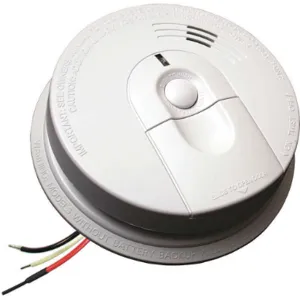 KIDDE 21007581 Smoke Alarm Ionization 120vac 9v | AE4THF 5MPK8