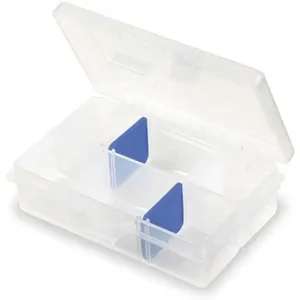 FLAMBEAU 1002 Adjustable Compartment Box Translucent | AB2TQN 1NTH2