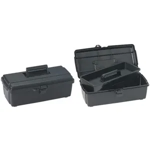 FLAMBEAU 14800-2C ESD Tool Box Black | AG9FEK 19YZ98