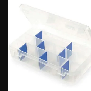 FLAMBEAU 2003 Adjustable Compartment Box Translucent | AB2TQP 1NTH3