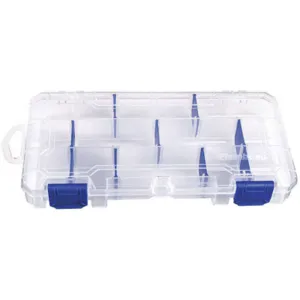 FLAMBEAU 3003 Adjustable Compartment Box Translucent | AB2TQQ 1NTH4