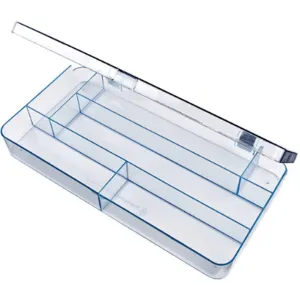 FLAMBEAU 5130CL Compartment Box Clear | AG9FDZ 19YZ87