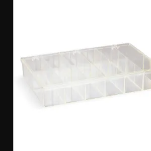 FLAMBEAU 6676KC Compartment Box 12 Compartments Clear | AC3TPF 2W469