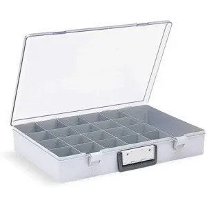 FLAMBEAU 6745BF Compartment Box 21 Compartments | AD9LMG 4TJ27