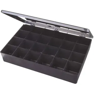 FLAMBEAU C824 ESD Compartment Box Black | AG9FEF 19YZ94