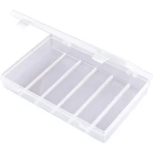 FLAMBEAU T4000 Compartment Box 1 Compartment Translucent | AC4HZD 30C431