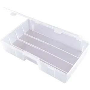 FLAMBEAU T7000 Compartment Box 1 Compartment Translucent | AC4HZK 30C443