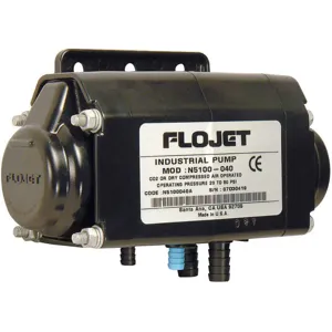 FLOJET N5100020G Diaphragm Pump Air Operated Acetal 120f | AA4PGJ 12W294