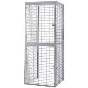 FOLDING GUARD ST145 GALV Starter Bulk Storage Locker 1 Tier Steel | AF4ULJ 9KED6