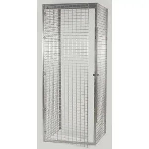 FOLDING GUARD ST144 GALV Starter Bulk Storage Locker 1 Tier Steel | AF4KWQ 8ZG50