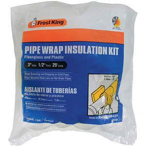 FROST KING SP41X/12 Pipe Wrap 1/2 Inch T 3 Inch Width x 25 Feet | AG6UDN 48H488