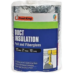 FROST KING SP55/6 Duct Wrap Fiberglass 15 Feet L | AG6UDQ 48H490