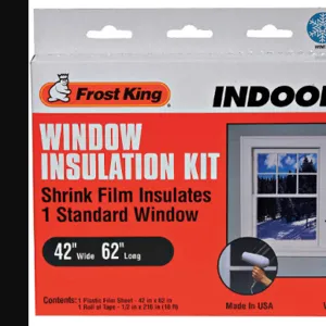 FROST KING V73H Shrink Window Kit Indoor 42 x 62 In | AD4TFM 43Y839