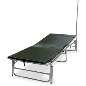 FSI F-EM-262A Portable Medical Field Cot With Iv Pole | AD8QQR 4LUR9