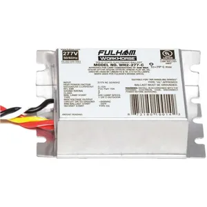 FULHAM WH2-277-C Electronic Ballast Instant 277V -20 Degrees F | AH4RCG 35JE54