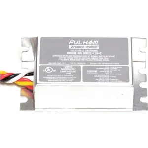 FULHAM WH22-120-C Electronic Ballast -20 Degrees F 0.25A 5 to 35 Width | AH4RCJ 35JE56