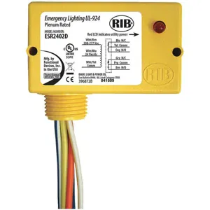 FUNCTIONAL DEVICES INC / RIB ESR2402D Enclosed Relay Dpdt 10a @ 30vdc | AF7JDW 21GP50