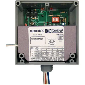 FUNCTIONAL DEVICES INC / RIB RIB01BDC Dry Contact Input Relay Spdt 20a@277vac | AF7JDR 21GP41