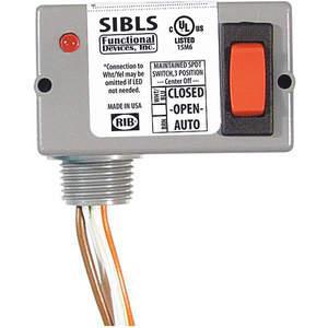 FUNCTIONAL DEVICES INC / RIB SIBLS Prewired Rocker Switch LED SPDT 5A@30VDC | AG9PDT 21AM54
