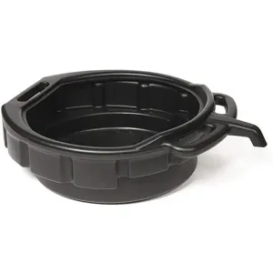 FUNNEL KING 32953 Plastic Drain Pan 4 Gallon Diameter 17.3 In | AD6ZQV 4CUR5