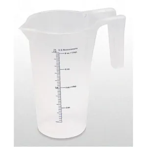 FUNNEL KING 94110 Measuring Container Fixed Spout 250 Ml | AD6ZQN 4CUP4