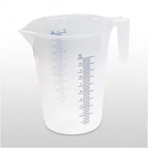 FUNNEL KING 94160 Measuring Container Fixed Spout 5 Quart | AD6ZQU 4CUP9