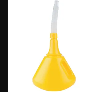 FUNNEL KING 94310 Fast Fill Funnel 2 Quart Yellow | AA6QWW 14N904