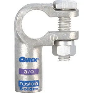 FUSION 416330N Right Elbow Terminal 3/0 Gauge Purple Positive | AH2DCB 25KD07