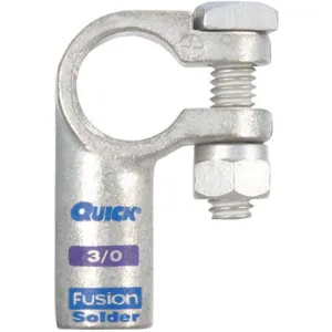 FUSION 416330P Right Elbow Terminal 3/0 Gauge Purple Positive | AH2DCU 25KD30