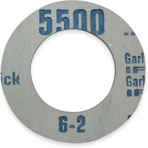 GARLOCK SEALING TECHNOLOGIES 5500RG-0150-125-0050 Flange Gasket 1/2 Inch 1/8 Inch Grey | AH8LAP 38VP96