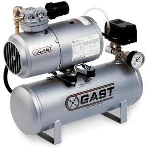 GAST 1LAA-251T-M100X Electric Air Compressor Tank Mounted | AB9EFE 2CJH1