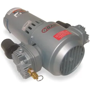 GAST 3HBB-251-M322 Piston Air Compressor, Open Motor, 1/3 HP, 12 VDC | AE4GCF 5KA89