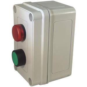 GENERAL ELECTRIC GE-PBS27 Illuminated Push Button 22mm 1no Green/red | AG6VKJ 49A493