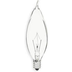 GE LIGHTING 25CAC Incandescent Light Bulb Ca10 25w | AA9NCH 1E343 / 15777