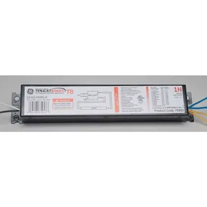 GE LIGHTING GE-132-MV-PS-L Electronic Ballast, T8 Bulb, 120/277V AC, 0.25 To 0.06A | AF2PGG 6WXE9