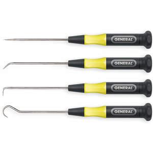 GENERAL TOOLS & INSTRUMENTS LLC 60004 Sondenset 1 gerade 1 Haken 2 gebogen 4-teilig | AB4ERE 1XHP8