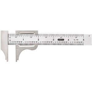 GENERAL TOOLS & INSTRUMENTS LLC 729 Slide Caliper 4 Inch Stainless Steel 1/16 1/32 Grad | AD3FQV 3YWP8